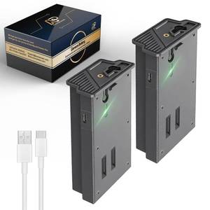 lot 41804 image: Azonpower 2 Pack New Reveal Lipo Lithium Battery Pack Upgraded Solar Charging System, Compatible with Reveal Cellular Trail Camera Ultra, X Gen 3.0, Pro 3.0, X, X Pro, X Gen 2.0, XB, SK - Retail $40