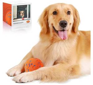 lot 41834 image: Zizimoko Smart Interactive Dog Toys,Vibrating Dog Ball,Pet Bounce Ball for Dogs (Small & Large),Chew-Proof Shell,Automatic MovingBouncingRotating, E-TPU Material,Ip68 Waterproof - Retail $20