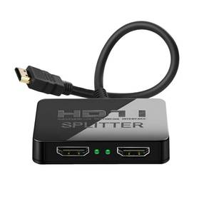 lot 41839 image: 4K HDMI Splitter 1 in 2 Out Mirror Display Not Expand, Dual HDMI Splitter Hub to Dual Monitors Multi-Scree Displays Audio Synchronization, Compatible for MacBook Laptop Desktop PC Graphics Card TV - Retail $10