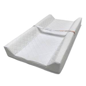lot 48762 image: Summer by Ingenuity Contoured Changing Pad Includes Waterproof Changing Liner and Safety Fastening Strap with Quick-Release Buckle - Retail $23