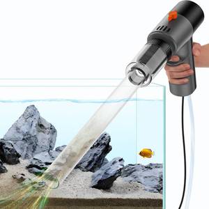 lot 48795 image: fishands Electric Aquarium Gravel Cleaner - High-Pressure Fish Tank Cleaner with Gravel Vacuum for Aquarium, 6-in-1 Multifunction Aquarium Vacuum Gravel Cleaner with Water Changer & Sand Filter