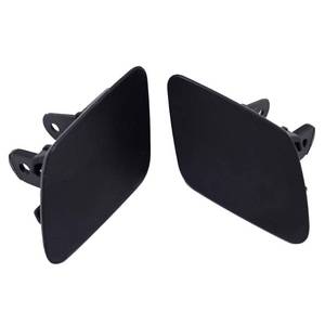 lot 48818 image: CNUPSM Headlight Washer Cover Cap 1 Pair Front Left And Right Compatible with BMW X5 E70 Driver & Passenger Side 51657199141 51657199142 - Retail $11