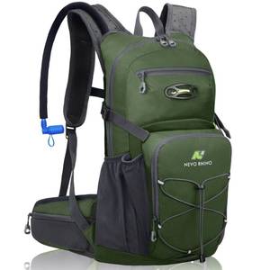 lot 48821 image: N NEVO RHINO Hydration Backpack, 18L Multipurpose Hiking Backpack with 3L Water Bladder, Water Backpack Insulated Hydration Pack Ideal for Hiking and Cycling - Retail $43