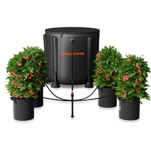 lot 61709 image: Spider Farmer Auto Drip Irrigation System Kits with 13-Gallon Bucket, 25W Water Pump, Low Water Level Sensor, Complete Indoor Automatic Watering System for Grow TentGreenhouseLawn - Retail $90