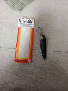 lot 41678 image: Krocodile Spoon Wobbler Fishing Lure - Retail $8