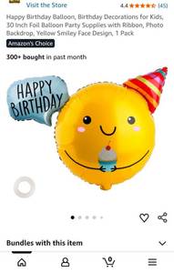 lot 41680 image: Yellow Monster Eye Gift Bag with Handles and Brown Tape Roll - Retail $8