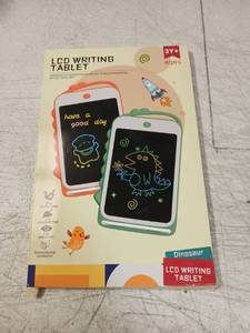 lot 41701 image: Childrens LCD Writing Tablet Drawing Pad - Retail $10