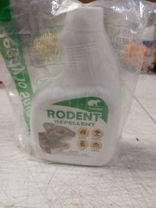 lot 41707 image: Rodent Repellent Spray Bottle - Retail $8