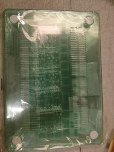 lot 41752 image: Green Translucent MacBook Hard Shell Case For 13.6 2022, 2023, 2024 - Retail $8