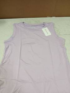 lot 41791 image: Cathie Moochie Lavender Tank Top Size Medium - Retail $8