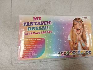 lot 41793 image: My Fantastic Dream Face & Body Art Set - Retail $15