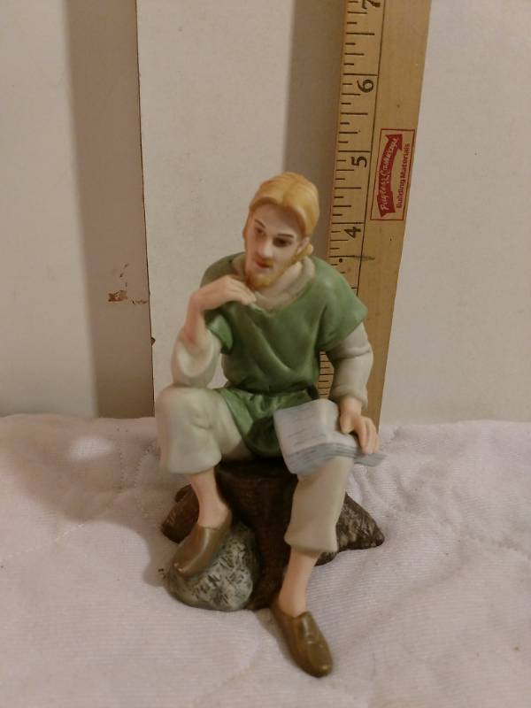 lot 16073 image: Thomas Kincaid Nativity piece