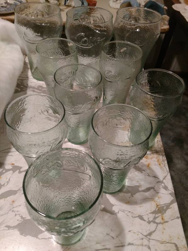 lot 16163 image: Coke Cola Glassware