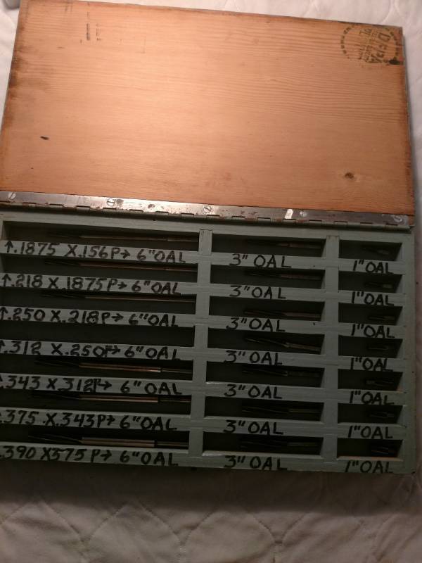 lot 16212 image: Step Reemers in wooden box