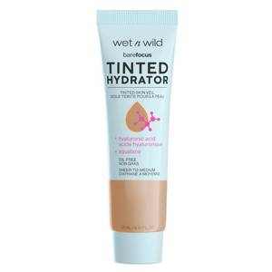 lot 27035 image: wet n wild Bare Focus Tinted Hydrator Tinted Skin Veil, Lightweight Buildable Coverage with Hyaluronic Acid & Vegan Squalane, Semi-Matte Finish, Cruelty-Free - Medium Tan - Retail $5
