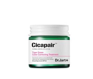 lot 27082 image: Dr.Jart Cicapair Tiger Grass Color Correcting Treatment SPF 30 with Centella Asiatica  cc cream  Korean Skin Care  Travel Size, 0.5 Fl Oz - Retail $25