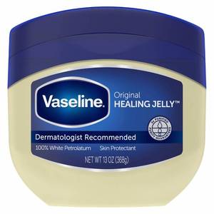 lot 27094 image: Vaseline Petroleum Jelly Original Skin Care For Dry Skin and Eczema Relief 100% Pure Petroleum Jelly 13 oz - Retail $10