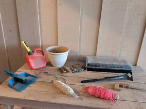 lot 73 image: Garden supplies