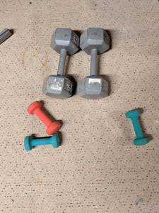 lot 86 image: Hand weights