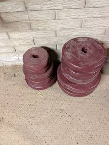 lot 88 image: Challenger weights