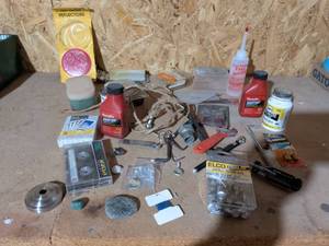 lot 111 image: Mixed Automotive Parts and Workshop Supplies Lot