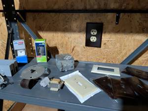 lot 130 image: Mixed Electrical Components and Switches Lot