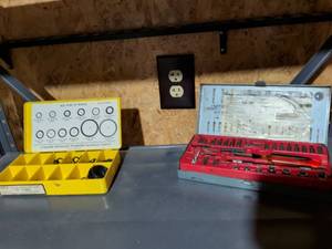 lot 134 image: Allied Reversible Ratchet Driver Set and O-Ring Kit