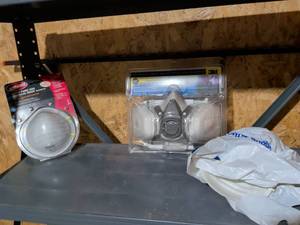 lot 139 image: 3M Dual Cartridge Respirator Assembly with AOSafety N95 Mask
