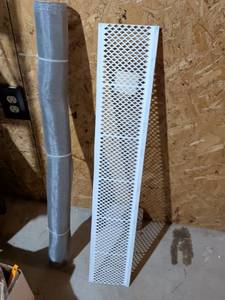 lot 140 image: Plastic Snap-In Gutter Guards Set