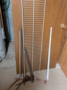 lot 165 image: Bi-Fold Closet Doors with Hardware