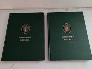 lot 200 image: Hammond Family World Atlas Two Volume Set