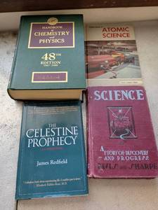 lot 226 image: Science Education Book Collection - Chemistry Physics Atomic Science Celestine Prophecy