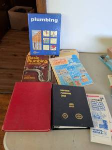 lot 257 image: Plumbing Books and Construction Manual Collection
