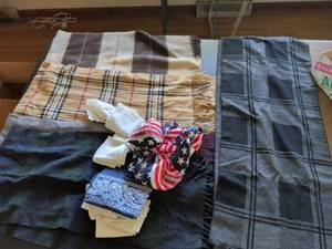 lot 278 image: Mixed Textile and Scarf Bundle Collection
