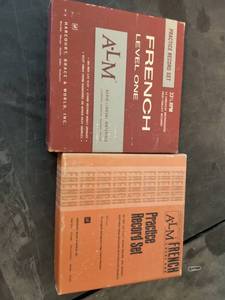 lot 286 image: ALM French Level One Practice Record Set