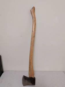 lot 296 image: Woodland Tool Co Single Bit Axe with Wooden Handle