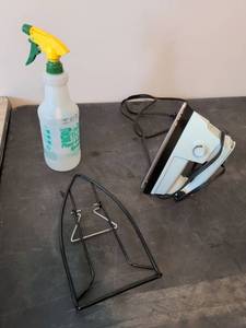 lot 310 image: Steam Iron with Foldable Storage Stand