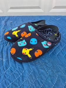 lot 108 image: Pokemon Character Slip-On House Slippers Size 2