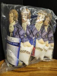 lot 126 image: Hallmark American Spirit Collection Eli Whitney Cotton Gin Historical Figurines Set - Set of 4