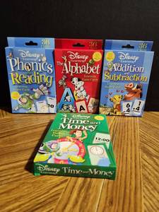 lot 129 image: Disney Learning Educational Card Games Set - Retail $15