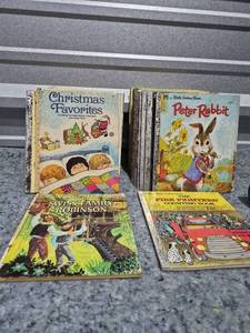 lot 136 image: Little Golden Books Collection - Classic Childrens Storybooks - Retail $25