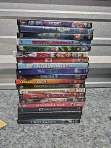 lot 153 image: Mixed DVD Movie Collection Bundle 18 Films - Retail $25