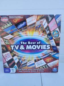 lot 194 image: The Best of TV & Movies Trivia Board Game - Retail $15