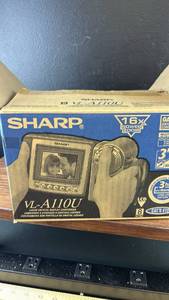 lot 3200 image: Sharp VL-A110U Liquid Crystal Display Camcorder with 16x Power Zoom