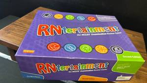 lot 40515 image: RNtertainment NCLEX Examination Review Game Second Edition