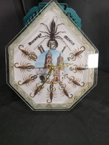 lot 4552 image: Mexican Scorpion Wall Clock Durango Taxaco