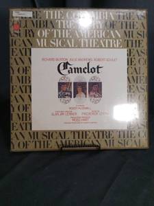lot 4578 image: Camelot Original Broadway Cast Recording Vinyl LP with Richard Burton and Julie Andrews