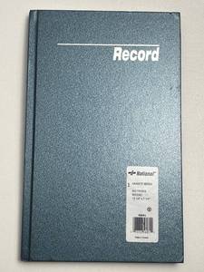 lot 96 image: National Granite Series Record Book 300 Pages