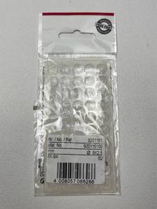 lot 133 image: Lot of 9 Packs of Self-adhesive Rubber Bumpers - 8mm x 2.5mm - 50 Pieces Per Pack