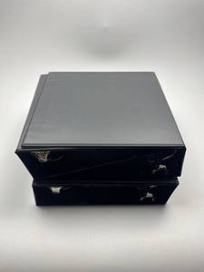 lot 143 image: Lot of 4 Black 2.5in Three Ring Binders